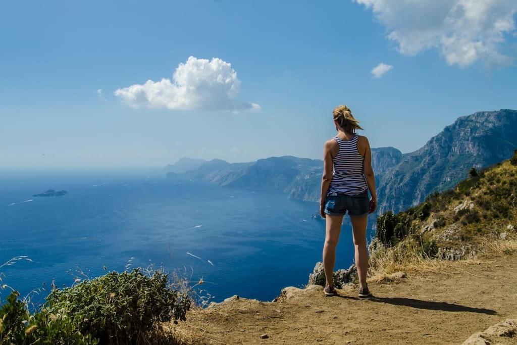 Amalfi Coast, Positano, Sorrento, Capri, Garden, Villa Carcara Colli di Fontanelle Екстериор снимка