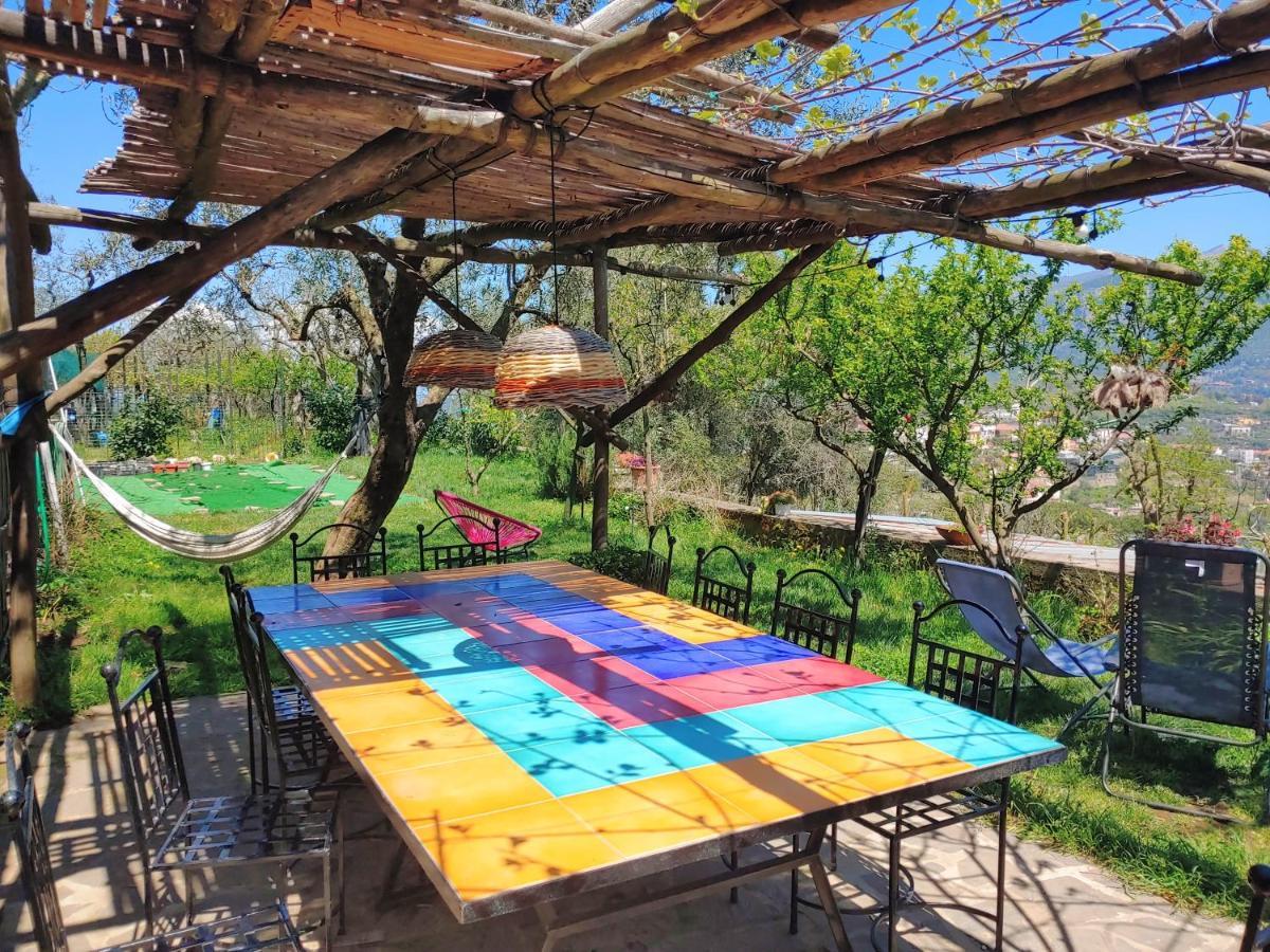 Amalfi Coast, Positano, Sorrento, Capri, Garden, Villa Carcara Colli di Fontanelle Екстериор снимка