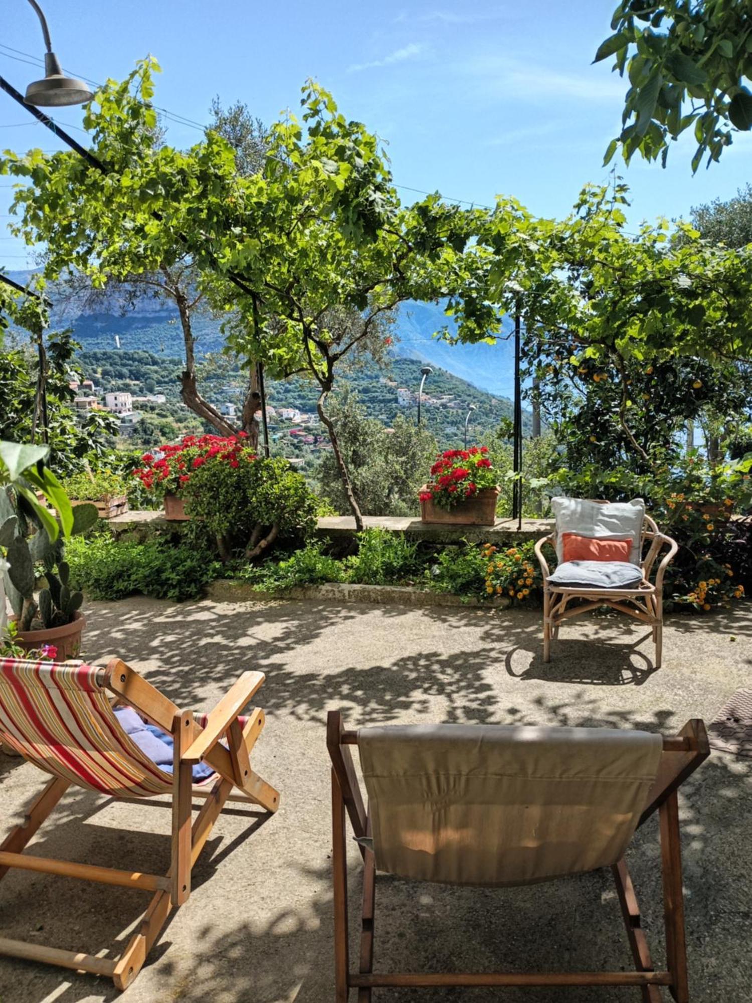 Amalfi Coast, Positano, Sorrento, Capri, Garden, Villa Carcara Colli di Fontanelle Екстериор снимка